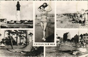 CPA CAYEUX-sur-MER bathing beauty (807585)