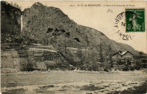 CPA N. D. de BRIANCON - L'Isére et la Cascade de Pussy (453690)