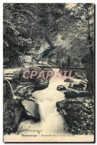 Old Postcard Sassenage Gateway of Fond Fraiche