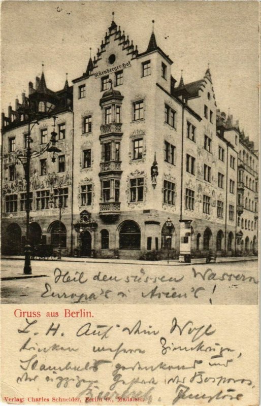 CPA AK Berlin- real photo on postcard GERMANY (905036)