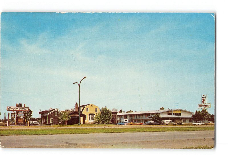 Sioux Falls South Dakota SD Vintage Postcard Sioux Falls Travel Lodge Hwy 38