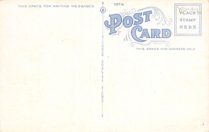 Seaside Park New Jersey Coast Guard Station, White Border Vintage Postcard U7850