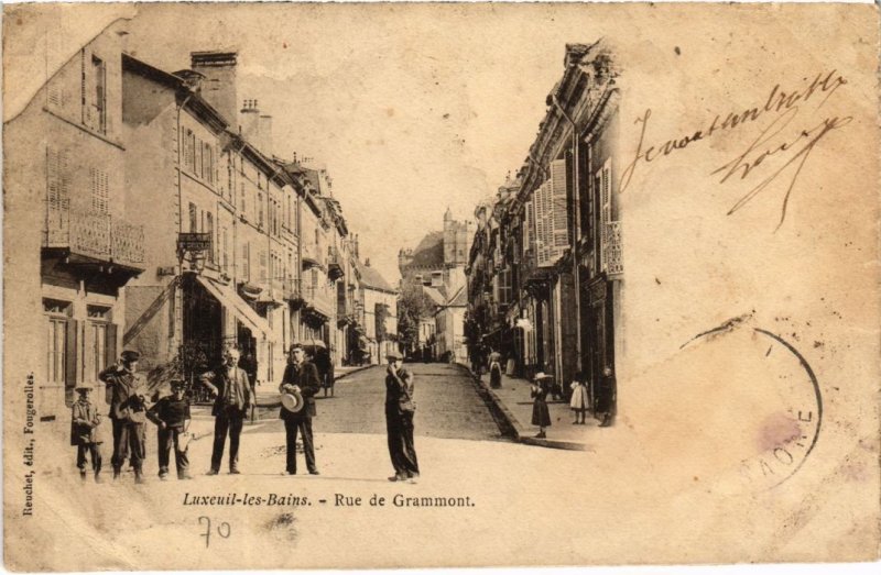 CPA Luxeuil-les-Bains Rue de Grammont (1273663)