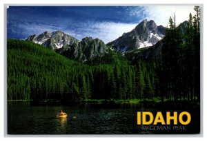 Stanley Lake Idaho McGowan Peak Postcard Continental View