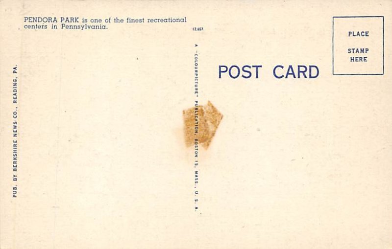 Pendora Park Reading, Pennsylvania PA