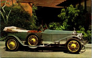 1913 Rolls Royce Advertising Postcard Oil Change Puyallup Washington WA