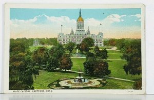 Hartford  Connecticut State Capitol Postcard J12