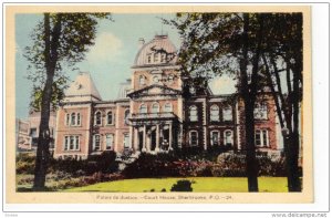 SHERBROOKE, Quebec, Canada, 1900-1910´s; Palais De Justice, Court House