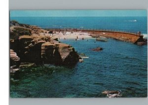 Children Pool on the beach in La Jolla, California Postcard