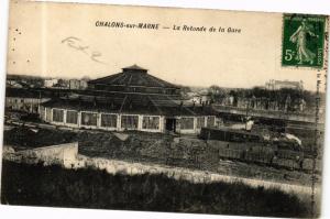 CPA CHALONS-sur-MARNE - La Rotonde de la Gare (245228)