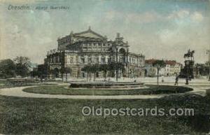 Dresden Opera Postcard Postcards  Dresden