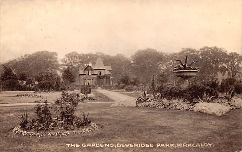 Gardens, Beveridge Park Kirkcaldy Scotland, UK Unused 