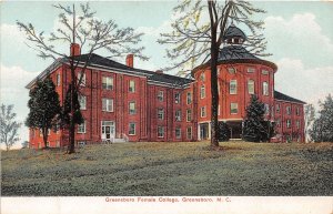 J30/ Greensboro North Carolina Postcard c1910 Female College Building  241
