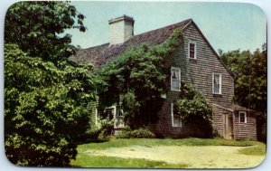 Postcard - John Alden House, Built 1653, Duxbury, Massachusetts, USA