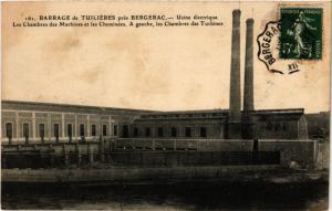 CPA Barrage de TUILIERES pres BERGERAC Usine électrique Les Chambres (297392)