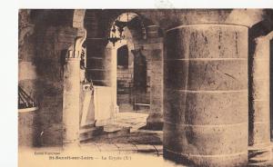 BF11497 la crypte  saint benoit sur loire france front/back image