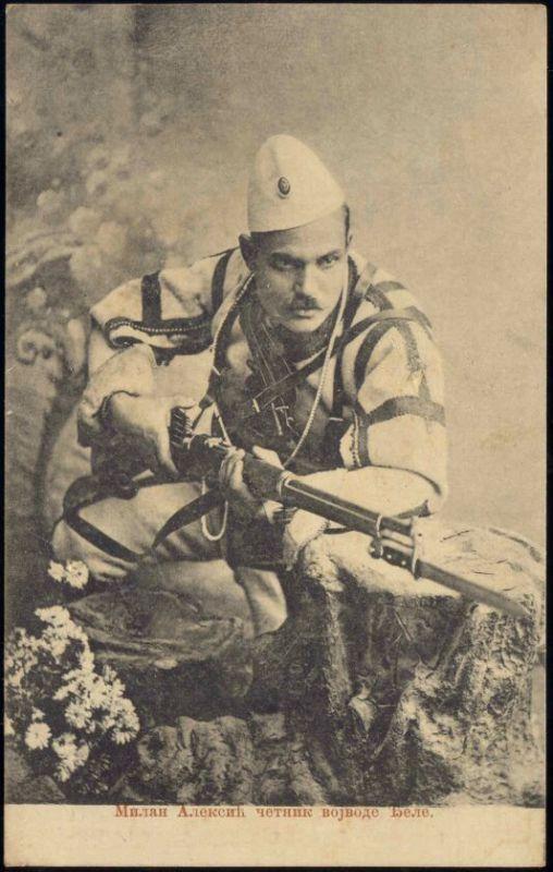 First Balkan War, Serbian Soldier Milan Aleksy (1912)