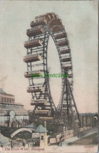 Lancashire Postcard - The Great-Wheel, Blackpool   RS29672