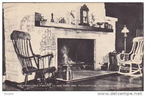 The Hospitable Fireside at Old Trial Inn, Putnamville, Indiana,   PU_1957