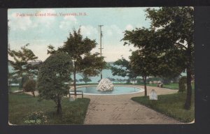 Nova Scotia YARMOUTH Park near Grand Hotel pm1910 by Valentine & Sons ~ Und/B