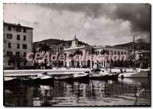 Modern Postcard Ajaccio Un Coin Du Port And I'Hotel Town