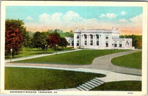 Postcard HOUSE SCENE Frankfort Kentucky KY AN0119