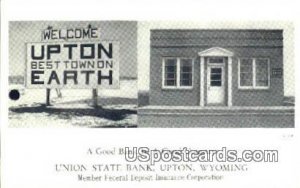 Union State Bank - Upton, Wyoming WY  