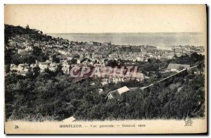 Old Postcard Honfleur General view