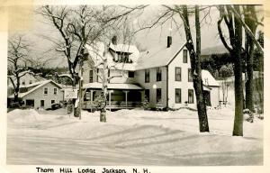 NH - Jackson. Thorn Hill Lodge - RPPC