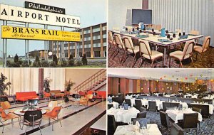 Philadelphia International Airport Motel Philadelphia, Pennsylvania PA Postcards