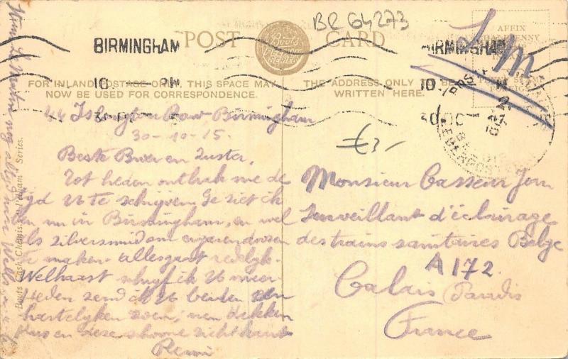 BR64273 post office birmingham uk