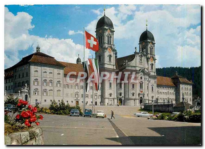 Modern Postcard Einsiedeln Kloster