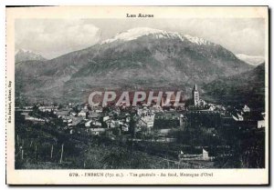 Postcard Old Embrun General view Deep Mountain Orel