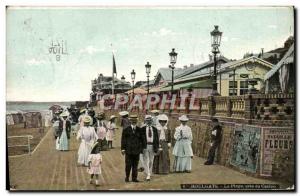 Old Postcard Houlgate The Beach near the Casino