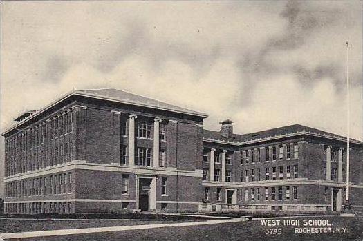 New York Rochester West High School 1908