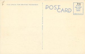 Flushing NY High School Long Island WB Postcard Unused