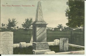 Thomaston, Me., Gen. Knox Monument