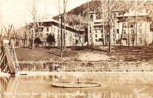 H33/ Glenwood Springs Colorado RPPC Postcard 1946 Hotel Colorado Pool 8