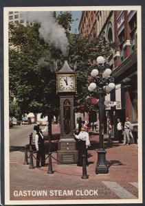 Canada Postcard - Gastown Steam Clock, Vancouver, British Columbia    RR4375
