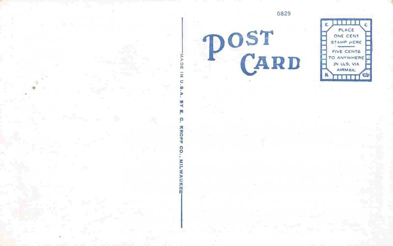 YMCA Shreveport Louisiana postcard