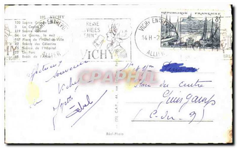 Old Postcard Vichy