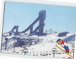 Postcard Canada Olympic Park Site of 1988 Olympic Winter Games Calgary Canada