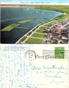 Airview of Bay Front,  Corpus Christi, Texas