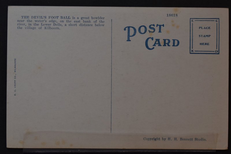 Wisconsin Dells, WI - The Devil's Foot Ball