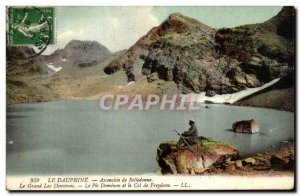 Old Postcard The Dauphine Belledonne Ascension Of The Great Lake Domenon