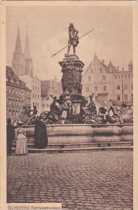 Germany Nuernberg Neptunbrunnen