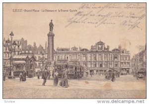 LILLE , France , PU-1916 ; Grand'Place