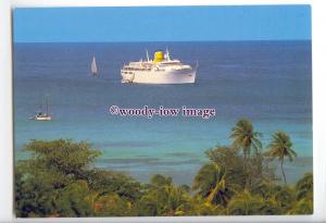 LN0951 - Ocean Cruise Lines Liner - Ocean Islander , built 1956 - postcard