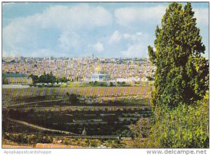 Israel Jerusalem General View From Mount Of Olives