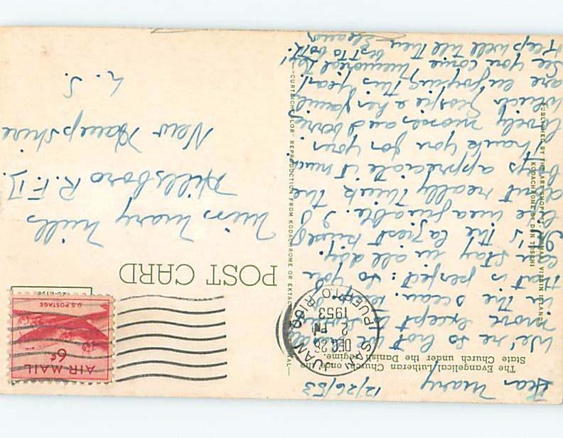 Pre-1980 EVANGELICAL LUTHERAN CHURCH Postmarked San Juan Puerto Rico PR A9171